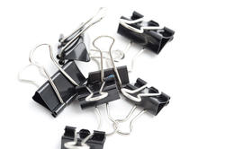 5410   Random arrangement of binder clips