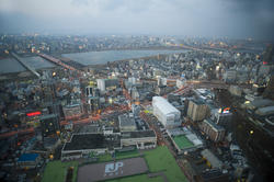 6089   osaka city skyline