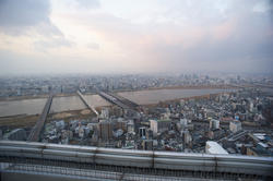 6095   osaka city skyline