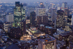 6128   Tokyo Cityscape at Night