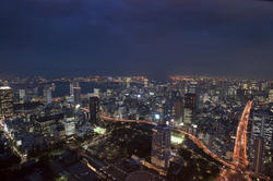 6132   tokyo odiaba at night