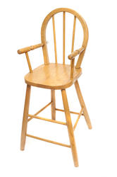 8843   Bentwood high chair