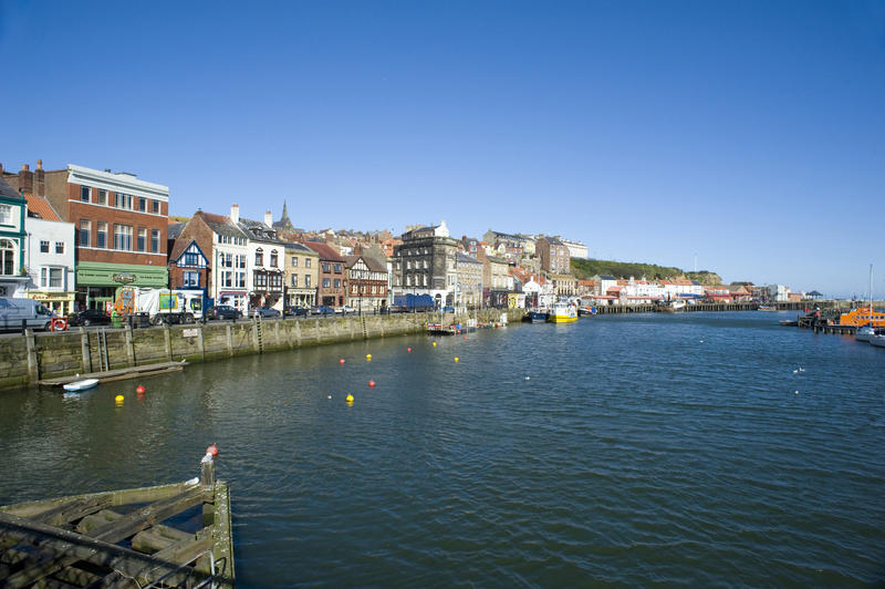 St Ann's Staith or harbour in Whitby derived from the Norse word 'staithe' meaning harbour