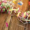 11483   Jumble of colorful party streamers