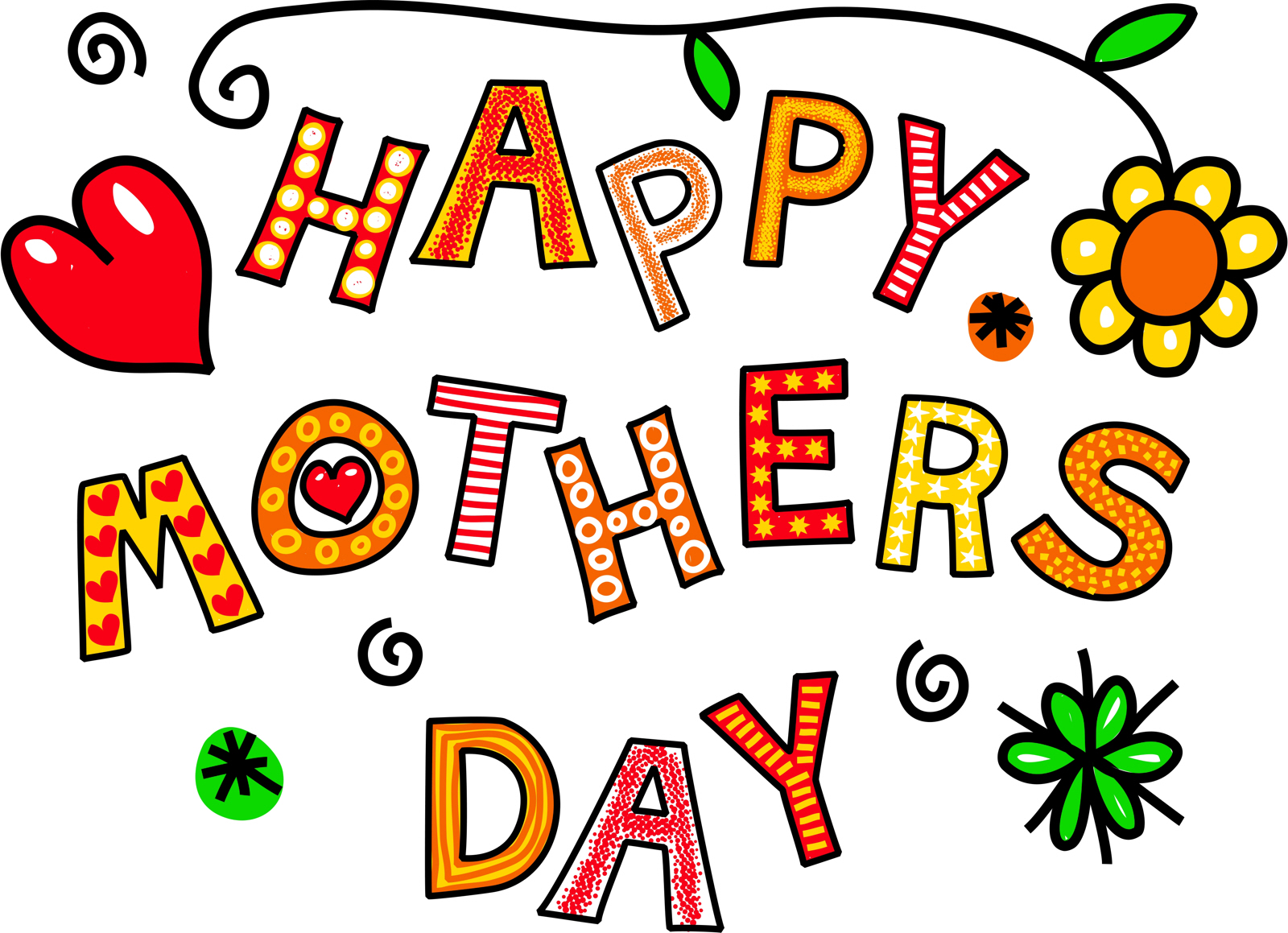 Free Stock Photo 10312 word art happy mothers day freeimageslive