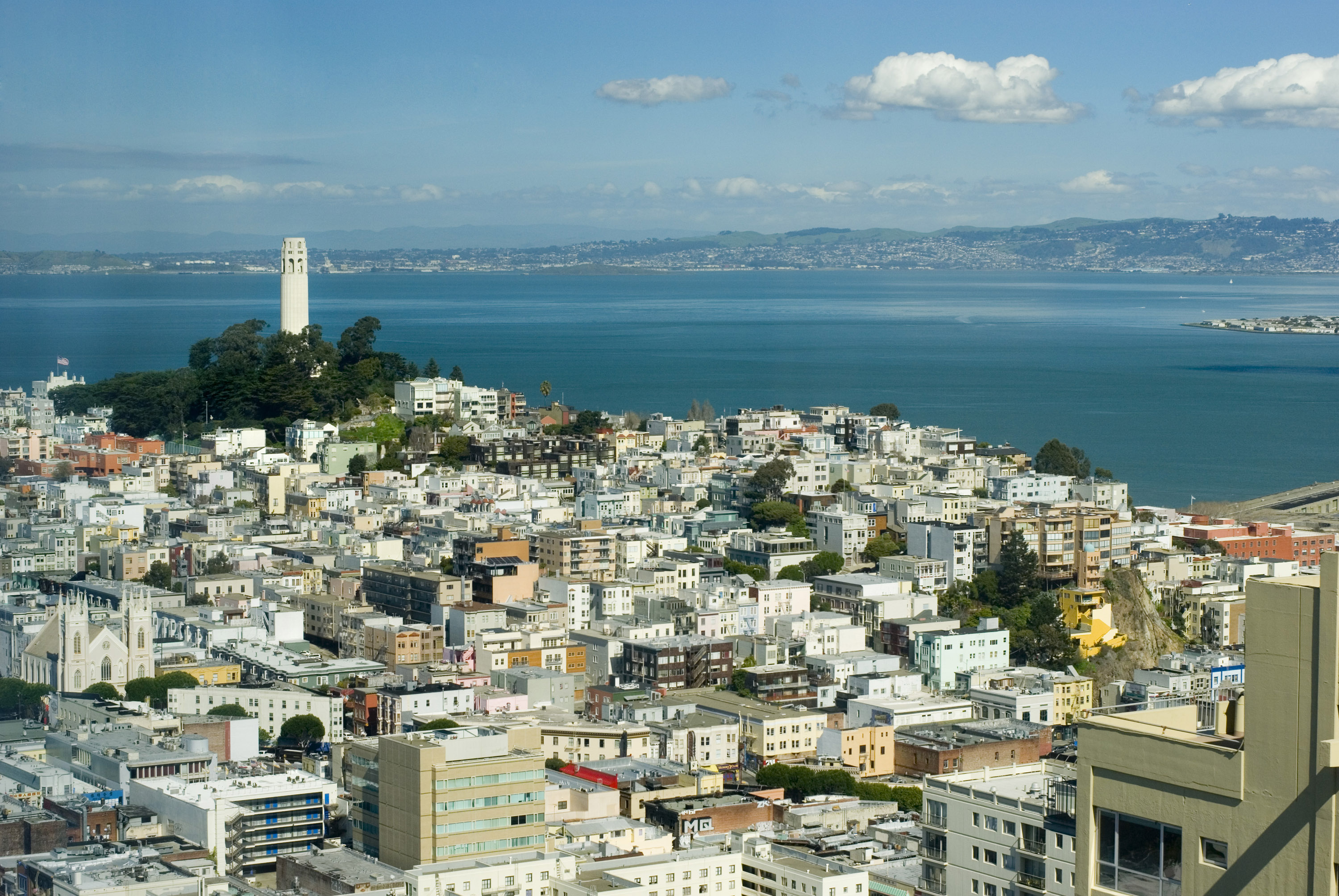 Free Stock Photo 5596 Coit Tower vista | freeimageslive